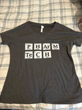 Dark Gray PHArM TeCH Short Sleeve V-Neck Tee